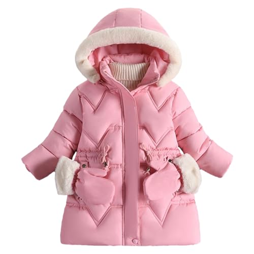 Übergangsjacke Jungen, Steppjacke Mädchen Jungen Outdoor Winterjacke - Kapuzenjacke Gefüttert Schneejacke Baby Jacke Parka Kinder Leichte Herbstjacke Reißverschluss Mit Taschen von Zilosconcy