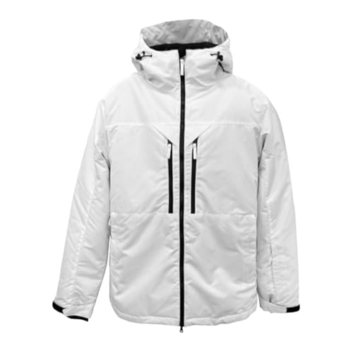 Warehouse Deal, Winterjacke Herren Wasserdicht Skijacke - Wanderjacke Winddichte Snowboardjacke Gefütterte Übergangsjacke Trekkingjacke Mit Abnehmbarer Kapuze Männer von Zilosconcy