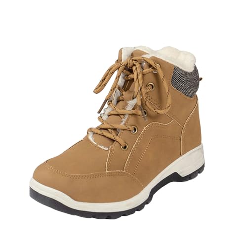 Warehouse Deal, Winterschuhe Damen Winter Barfussschuhe - Winterstiefel Gefüttert Stiefel Schneeschuhe Fur Frauen Schneestiefel Outdoor Boots rutschfeste Stiefelettenwinterstiefel von Zilosconcy