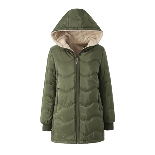 Zilosconcy Outlet Angebote, Steppmantel Damen Winter Leicht Daunenmantel Lang - Daunenjacke Entendaunen Steppjacke Mit Abnehmbarer Kapuze Weich Puffer Mantel Für Frauen von Zilosconcy