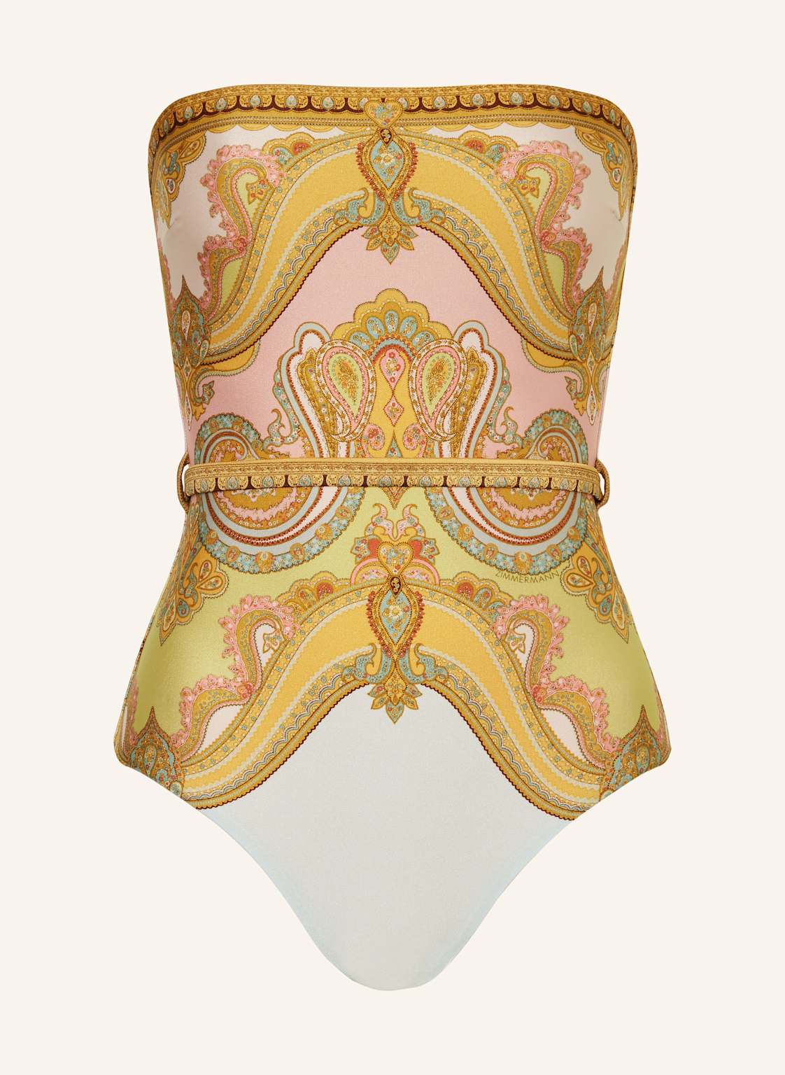 Zimmermann Bandeau-Badeanzug Maxine gold Zimmermann Bandeau-Badeanzug Maxine gold von Zimmermann