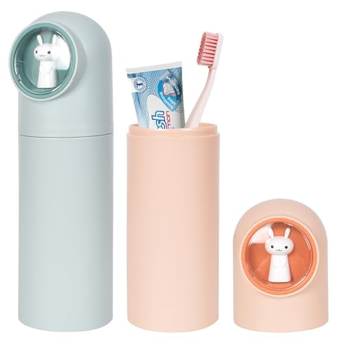 Zimoer 2 Stück Zahnbürsten Etui für Kinder, Tragbares Reise Zahnbürsten Abdeckung Staubschutz Zahnbürstenhülle Zahnbürsten Box Aufbewahrungshalter für Zuhause Camping Wandern Schule (Orange + Grün 2) Zimoer 2 Stück Zahnbürsten Etui für Kinder, Tragbares Reise Zahnbürsten Abdeckung Staubschutz Zahnbürstenhülle Zahnbürsten Box Aufbewahrungshalter für Zuhause Camping Wandern Schule (Orange + Grün 2) von Zimoer