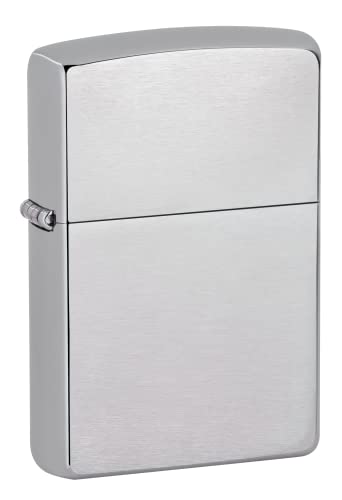 Zippo Benzin Feuerzeug Chrom Standard gebürstet Regular Sturmfeuerzeug Zippo Benzin Feuerzeug Chrom Standard gebürstet Regular Sturmfeuerzeug von Zippo