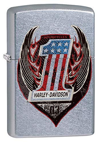Zippo HD Winddicht Feuerzeug – Street Chrom Zippo HD Winddicht Feuerzeug – Street Chrom von Zippo