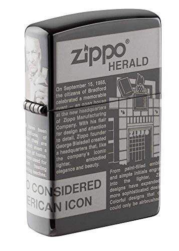 Zippo Taschenfeuerzeug im Zeitungsdesign Zippo Taschenfeuerzeug im Zeitungsdesign von Zippo