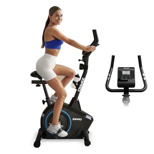 Zipro Heimtrainer Fahrrad Boost, Ergometer Fitnessbikes, Magnetisches Fahrradtrainer, Ergometer Fahrrad bis 120kg, Indoor Bike, Trainingsfahrrad für zuhause, Fahrradergometer Batteriebetrieben Zipro Heimtrainer Fahrrad Boost, Ergometer Fitnessbikes, Magnetisches Fahrradtrainer, Ergometer Fahrrad bis 120kg, Indoor Bike, Trainingsfahrrad für zuhause, Fahrradergometer Batteriebetrieben von ZIPRO