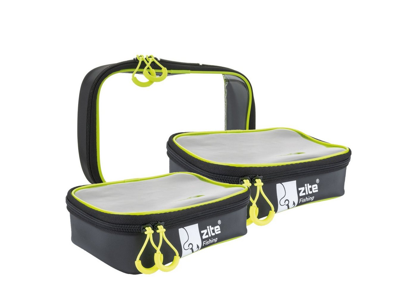 Zite Angelkoffer Window Bag 3er-Set Angeltaschen für Zubehör & Köder Organisation Zite Angelkoffer Window Bag 3er-Set Angeltaschen für Zubehör & Köder Organisation von Zite
