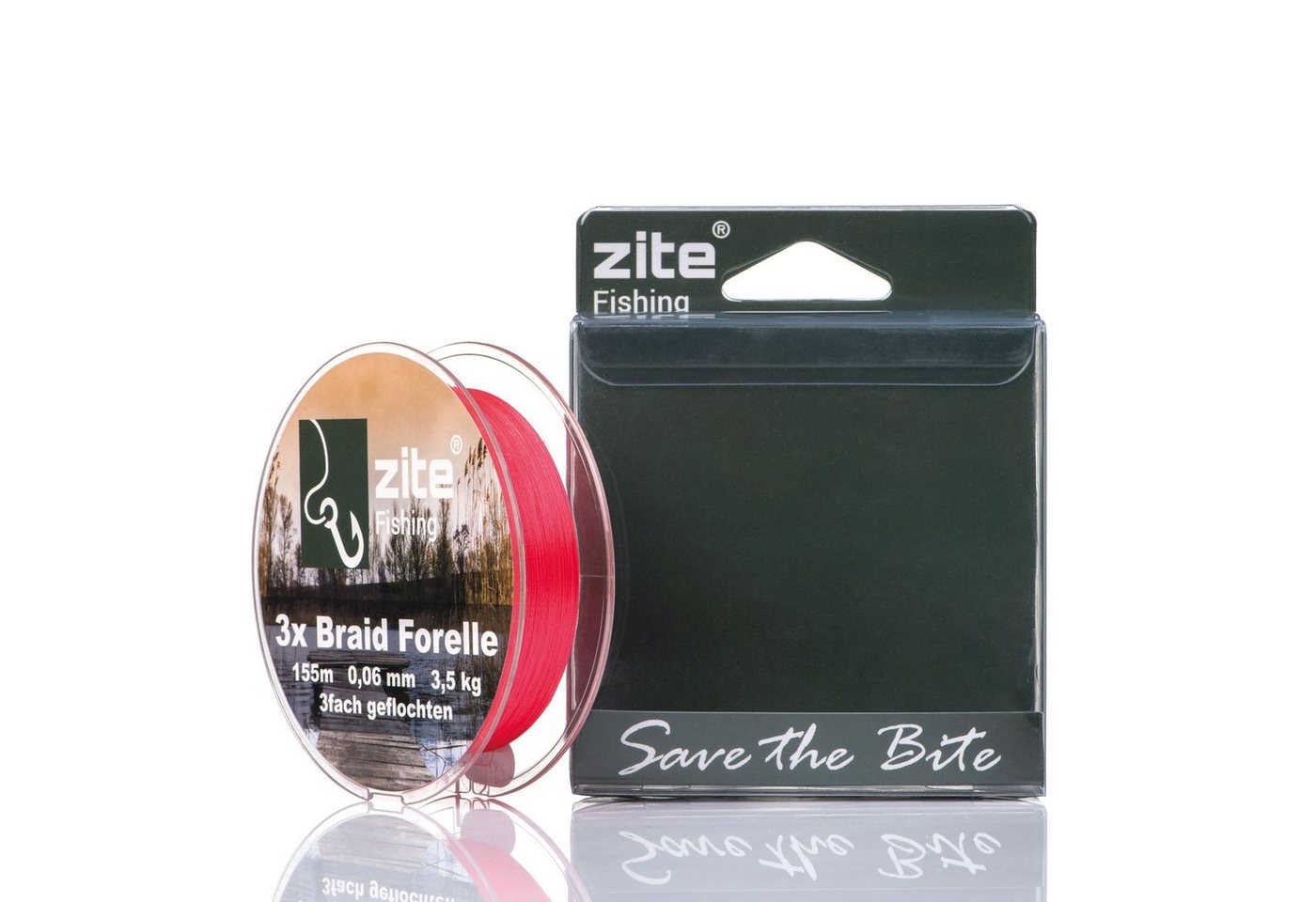 Zite Angelschnur 3-fach geflochten - 155m Forellenschnur 0,06mm - Barsch Ultra Light Zite Angelschnur 3-fach geflochten - 155m Forellenschnur 0,06mm - Barsch Ultra Light von Zite