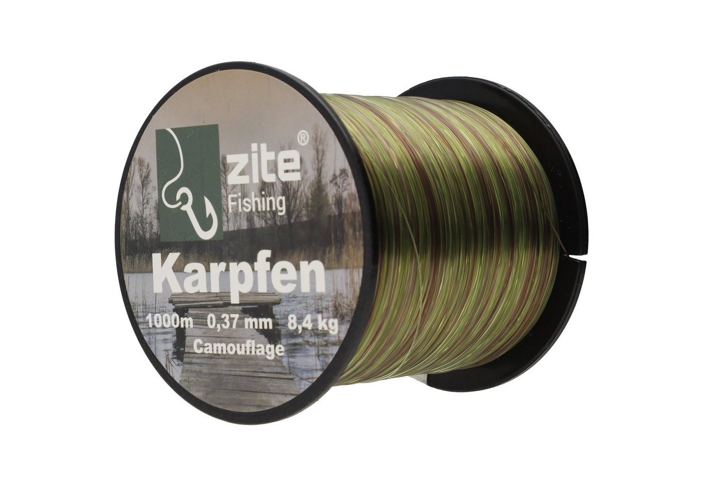 Zite Angelschnur Camouflage Karpfen Nylon Angelschnur 0,37mm 8,4kg Tragkraft 1000m Zite Angelschnur Camouflage Karpfen Nylon Angelschnur 0,37mm 8,4kg Tragkraft 1000m von Zite