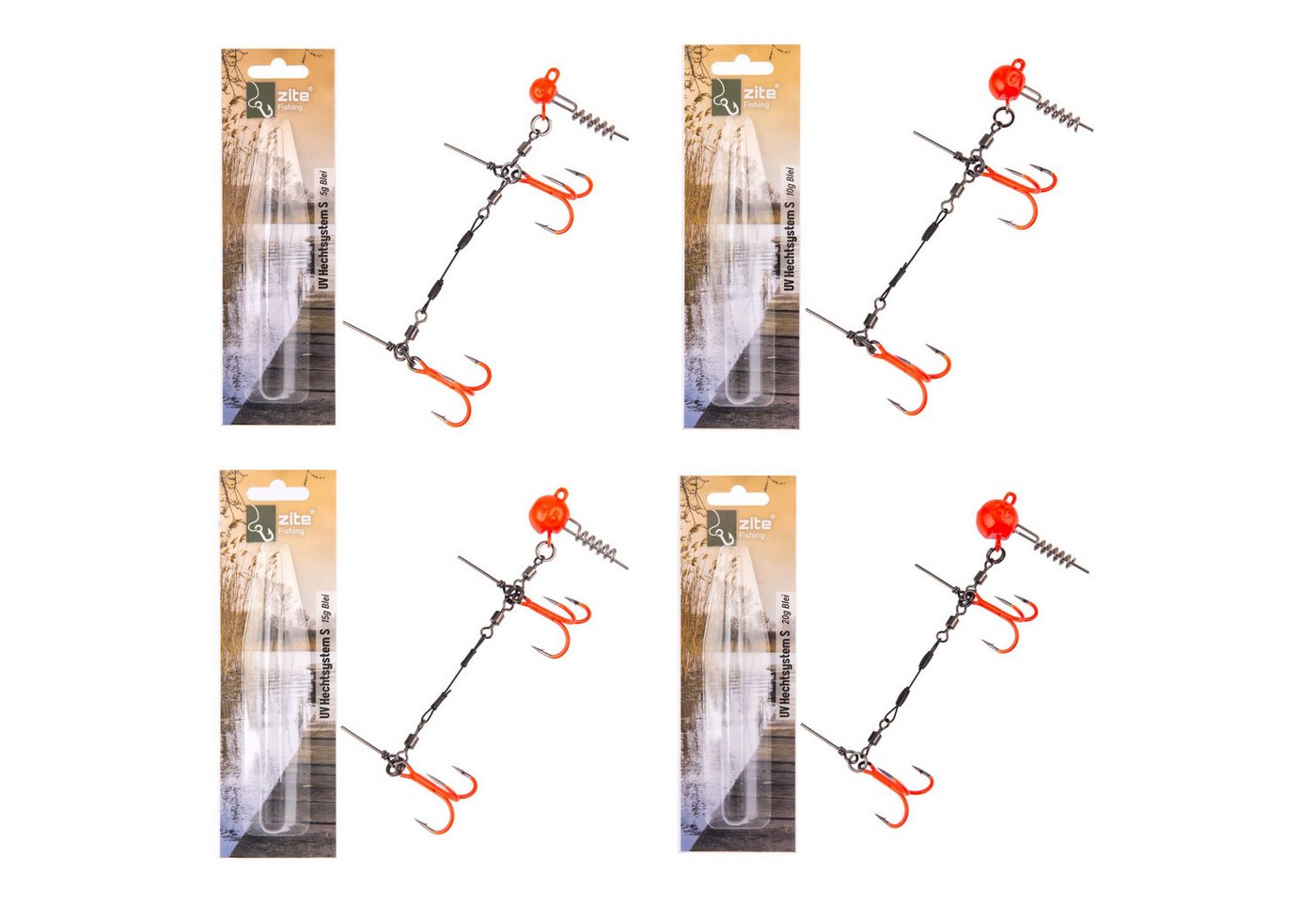 Zite Drillingshaken Hecht Drillings-Systeme S UV-aktiv Fertigmontage Gummiköder 9 cm Zite Drillingshaken Hecht Drillings-Systeme S UV-aktiv Fertigmontage Gummiköder 9 cm von Zite