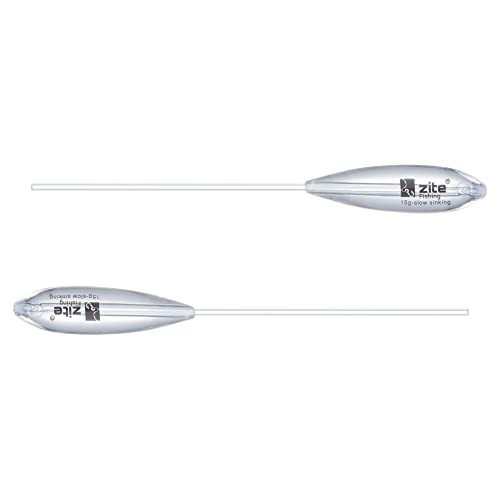 Zite Fishing Sbirolino Posen 2er-Set | 15g Spirolinos Forellen-Angeln Langsam Sinkend | Schwimmer für Forellenköder wie Forellenteig und Trout Spoons Zite Fishing Sbirolino Posen 2er-Set | 15g Spirolinos Forellen-Angeln Langsam Sinkend | Schwimmer für Forellenköder wie Forellenteig und Trout Spoons von Zite