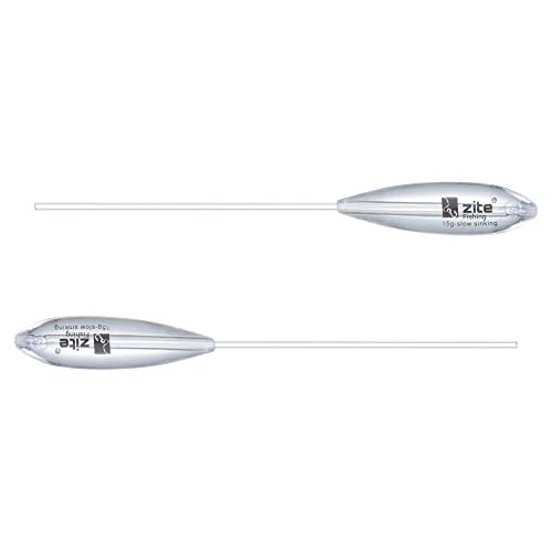 Zite Fishing Sbirolino Posen 2er-Set | 15g Spirolinos Forellen-Angeln Langsam Sinkend | Schwimmer für Forellenköder wie Forellenteig und Trout Spoons von Zite