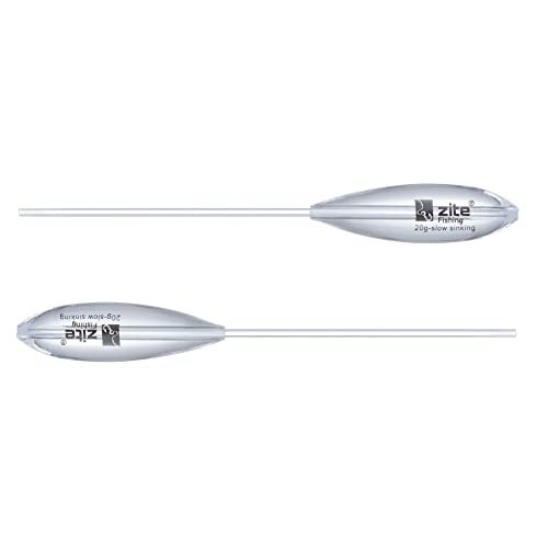 Zite Fishing Sbirolino Posen 2er-Set | 20g Spirolinos Forellen-Angeln Langsam Sinkend | Schwimmer für Forellenköder wie Forellenteig und Trout Spoons Zite Fishing Sbirolino Posen 2er-Set | 20g Spirolinos Forellen-Angeln Langsam Sinkend | Schwimmer für Forellenköder wie Forellenteig und Trout Spoons von Zite