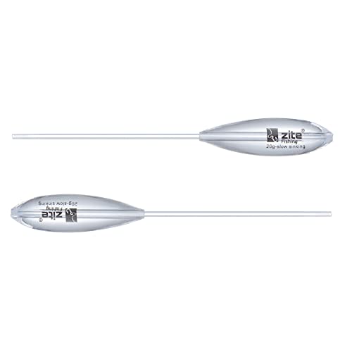 Zite Fishing Sbirolino Posen 2er-Set | 20g Spirolinos Forellen-Angeln Langsam Sinkend | Schwimmer für Forellenköder wie Forellenteig und Trout Spoons von Zite