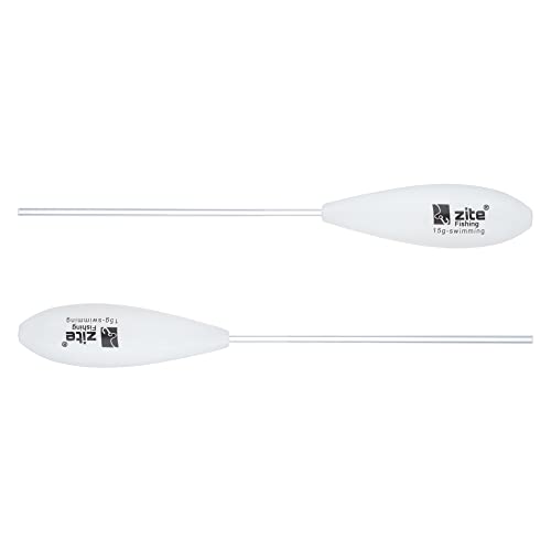 Zite Fishing Sbirolino-Posen im Doppelpack | Sbirulino 15g Schwimmend 2 STK | Schlepp-Pose für Forellenangeln mit Teig & Trout Spoon | Aerodynamisches Design für hohe Wurfweiten Zite Fishing Sbirolino-Posen im Doppelpack | Sbirulino 15g Schwimmend 2 STK | Schlepp-Pose für Forellenangeln mit Teig & Trout Spoon | Aerodynamisches Design für hohe Wurfweiten von Zite