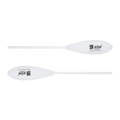 Zite Fishing Sbirolino-Posen im Doppelpack | Sbirulino 20g Schwimmend 2 STK | Schlepp-Pose für Forellenangeln mit Teig & Trout Spoon | Aerodynamisches Design für hohe Wurfweiten Zite Fishing Sbirolino-Posen im Doppelpack | Sbirulino 20g Schwimmend 2 STK | Schlepp-Pose für Forellenangeln mit Teig & Trout Spoon | Aerodynamisches Design für hohe Wurfweiten von Zite