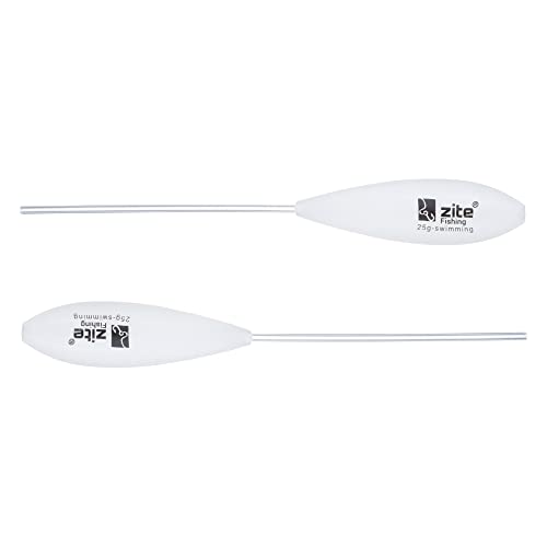 Zite Fishing Sbirolino-Posen im Doppelpack | Sbirulino 25g Schwimmend 2 STK | Schlepp-Pose für Forellenangeln mit Teig & Trout Spoon | Aerodynamisches Design für hohe Wurfweiten Zite Fishing Sbirolino-Posen im Doppelpack | Sbirulino 25g Schwimmend 2 STK | Schlepp-Pose für Forellenangeln mit Teig & Trout Spoon | Aerodynamisches Design für hohe Wurfweiten von Zite
