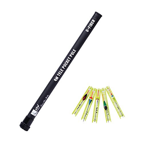Zite Fishing Stipprute 4m - Stippangel Stippe Teleskop-Rute Glasfaser-Material - Pocket Format Stipp-Angel Kinder-Angel + 5 Stück Fertigangel Set 0,5-2g Zite Fishing Stipprute 4m - Stippangel Stippe Teleskop-Rute Glasfaser-Material - Pocket Format Stipp-Angel Kinder-Angel + 5 Stück Fertigangel Set 0,5-2g von Zite