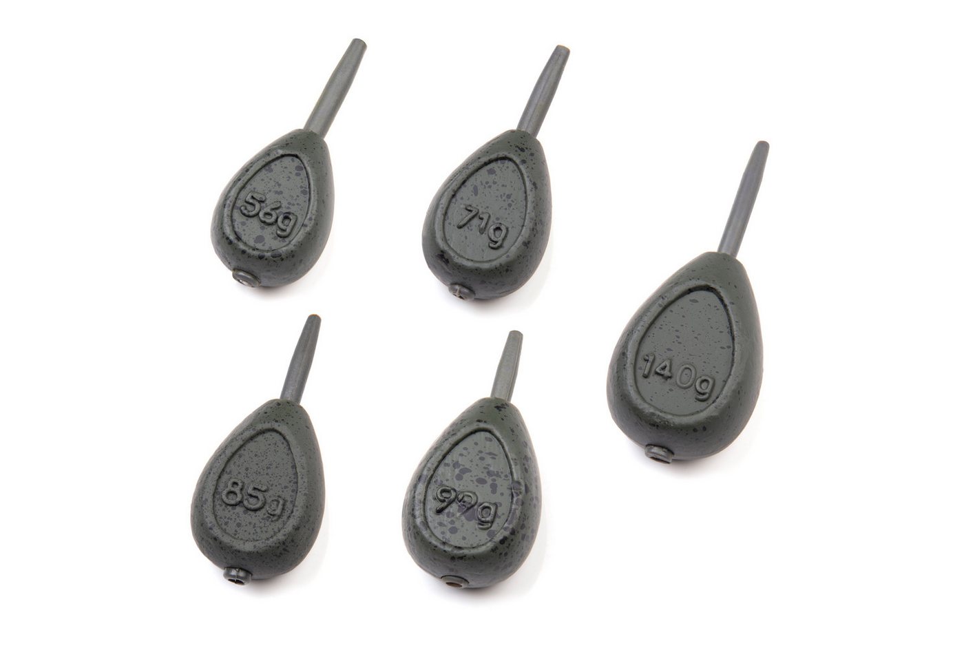 Zite Karpfenblei Set 2 Varianten Inline & Grip 56-140g 9STK Angelgewicht Karpfenmontage Zite Karpfenblei Set 2 Varianten Inline & Grip 56-140g 9STK Angelgewicht Karpfenmontage von Zite