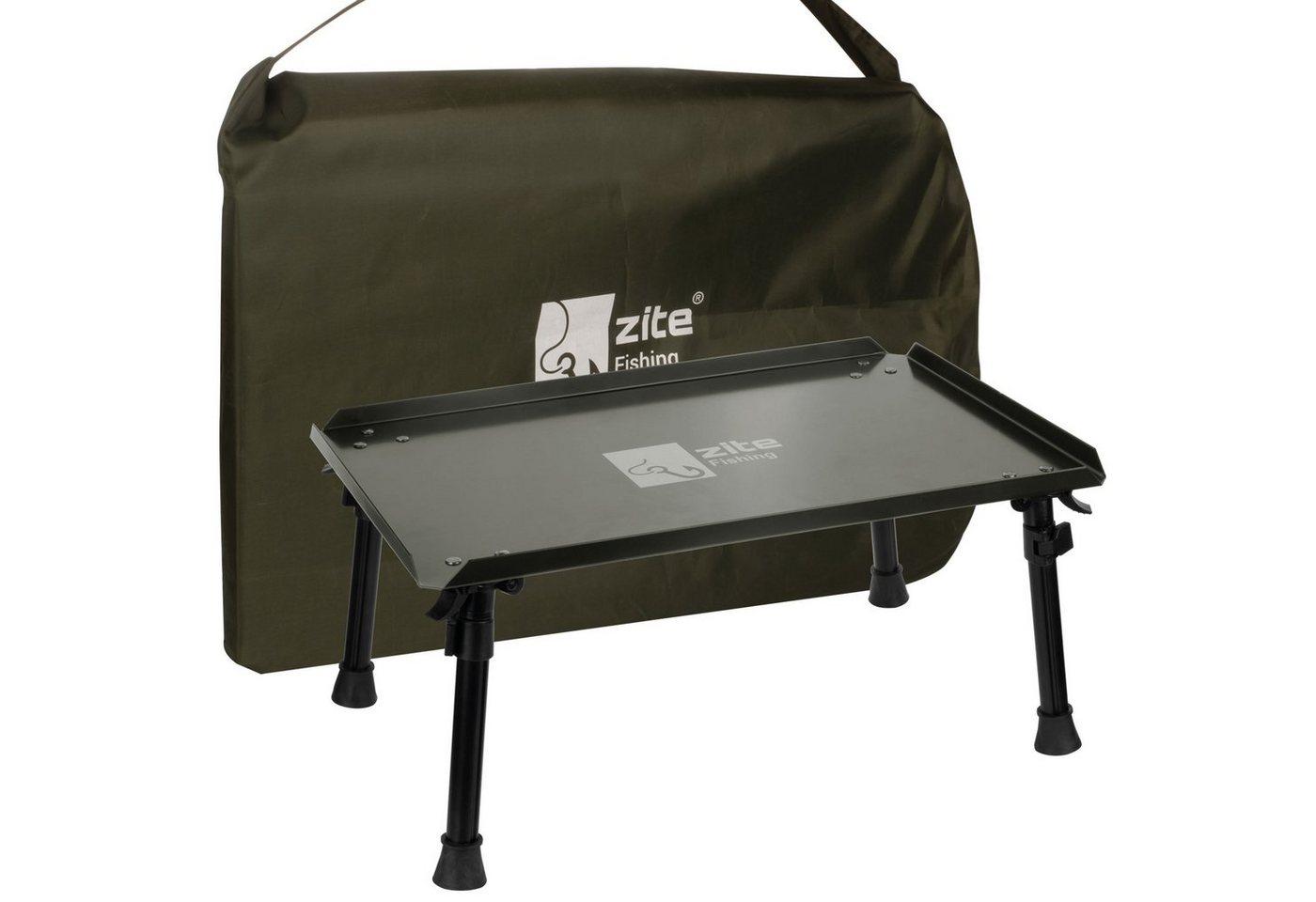 Zite Klapptisch Großer Bivvy Table Angeltisch mit Tasche für Karpfenangeln & Mehr Zite Klapptisch Großer Bivvy Table Angeltisch mit Tasche für Karpfenangeln & Mehr von Zite