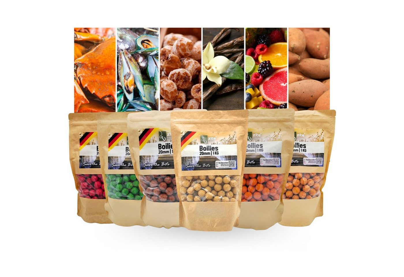 Zite Kunstköder Boilies verschiedene Aromen fängige Angelköder fürs Karpfenangeln 3kg Zite Kunstköder Boilies verschiedene Aromen fängige Angelköder fürs Karpfenangeln 3kg von Zite