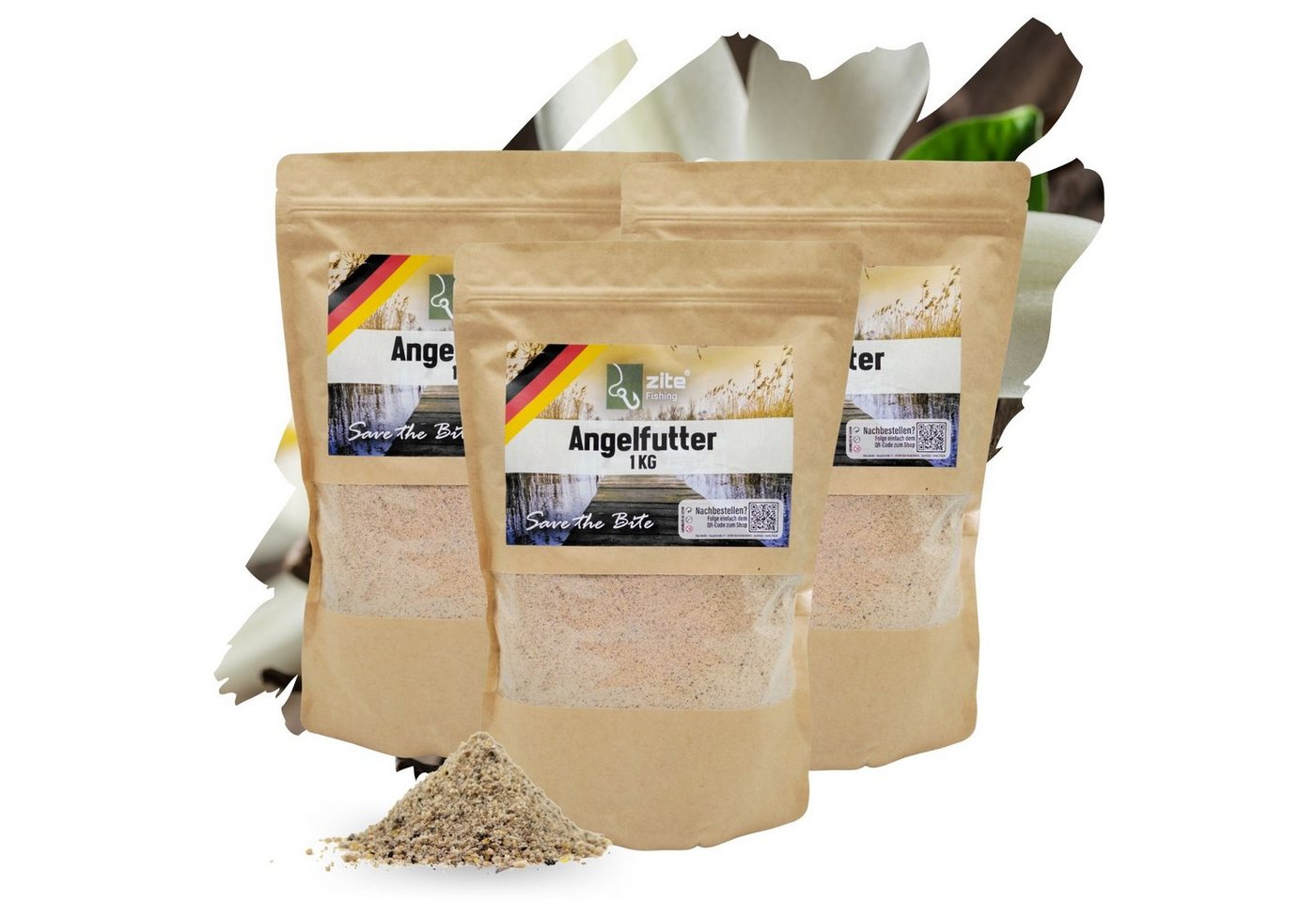 Zite Kunstköder Grundfutter Set 3x1 kg Powerbait Angelfutter 7 Aromen Karpfenfutter Zite Kunstköder Grundfutter Set 3x1 kg Powerbait Angelfutter 7 Aromen Karpfenfutter von Zite
