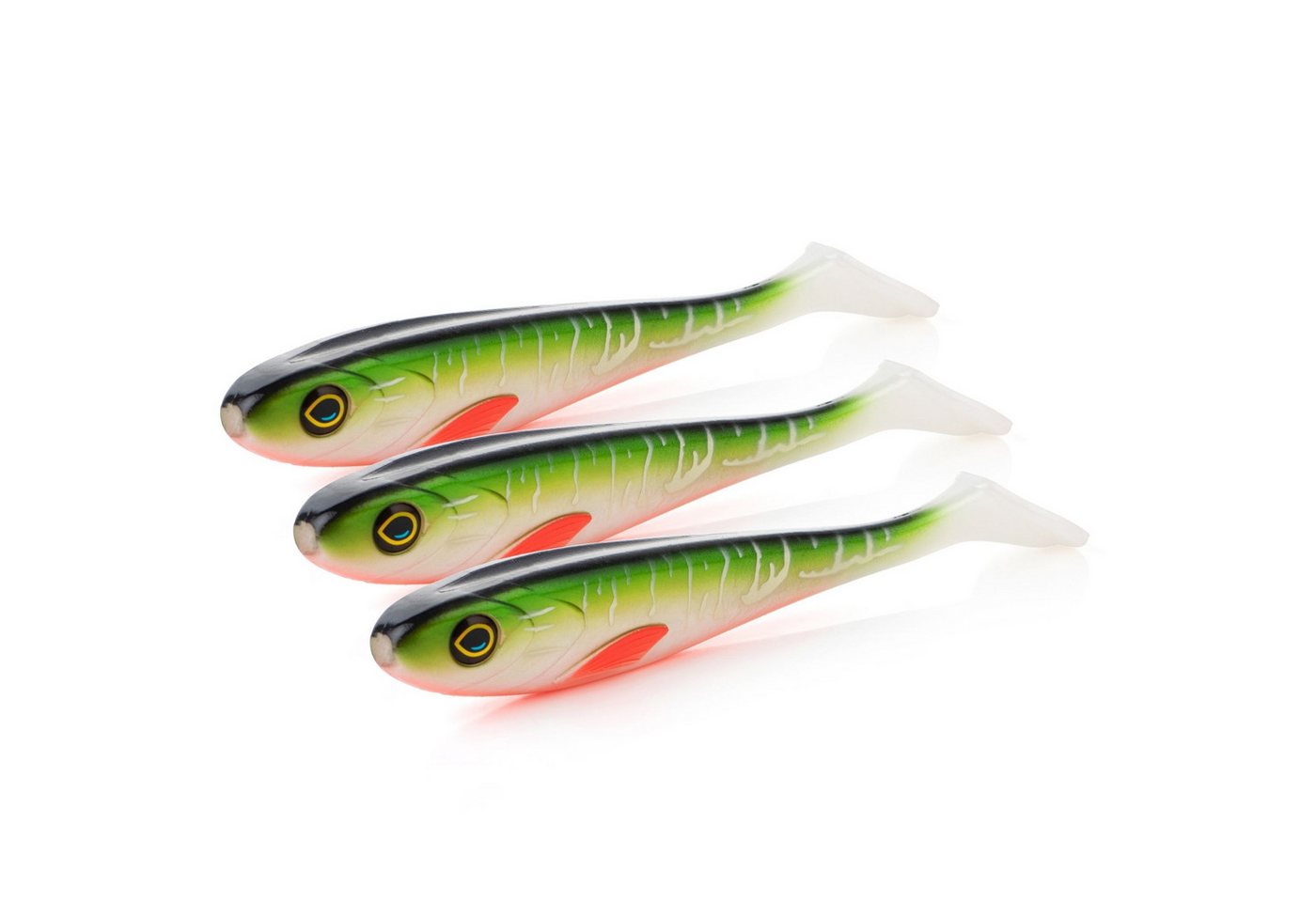 Zite Kunstköder Gummifisch Inzite Flanker Hecht-Shad Spinnfischen 18,5 cm 3er Set Zite Kunstköder Gummifisch Inzite Flanker Hecht-Shad Spinnfischen 18,5 cm 3er Set von Zite