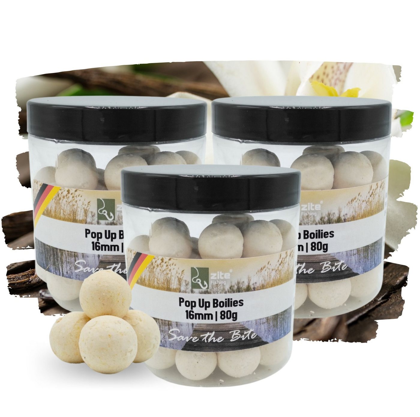 Zite Kunstköder Pop Up Boilies 16 mm Set Amino Karpfenköder Hochfängige Aromen Zite Kunstköder Pop Up Boilies 16 mm Set Amino Karpfenköder Hochfängige Aromen von Zite