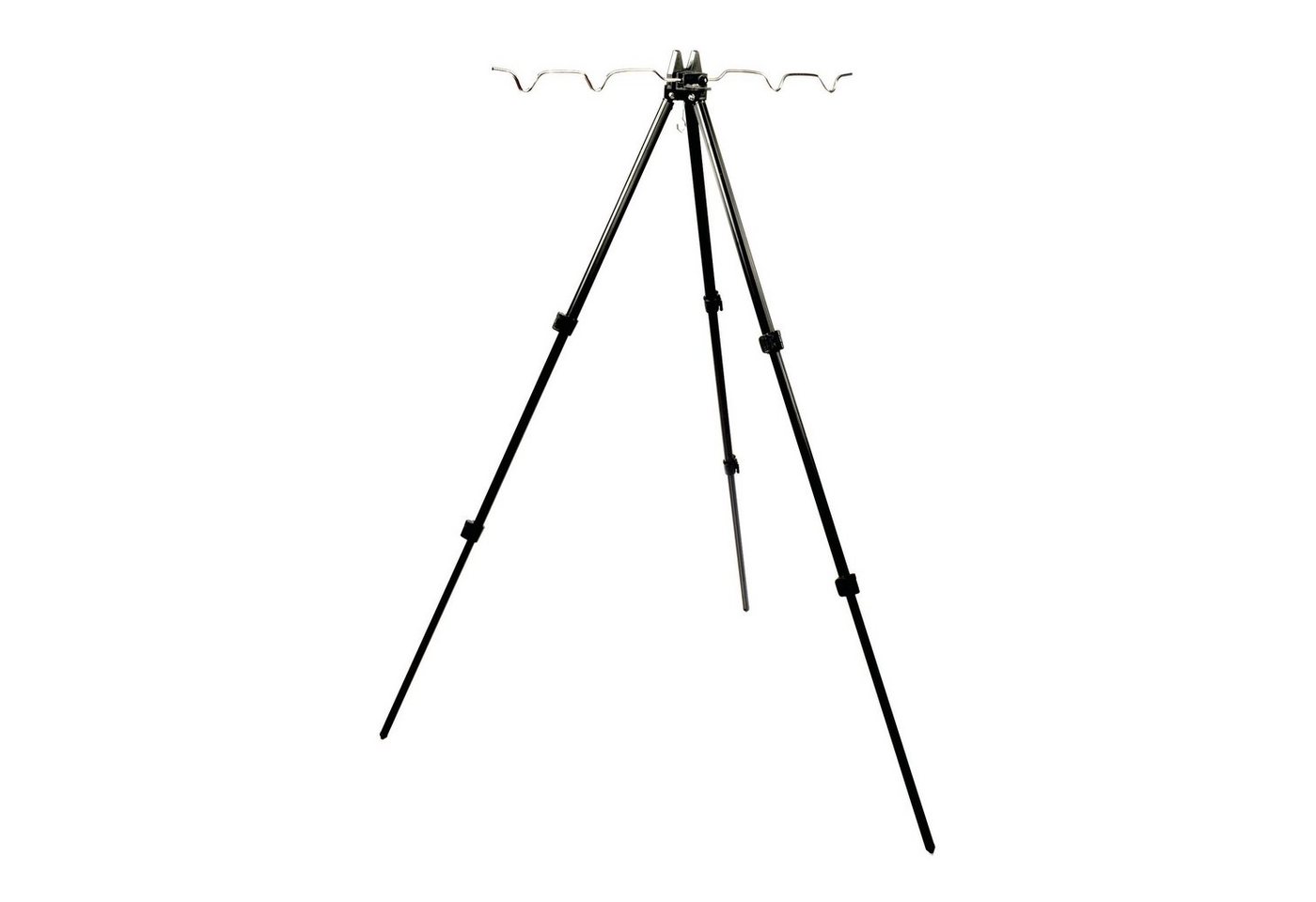 Zite Teleskop-Tripod & Rod Pod Dreibein für 4 Ruten 50-110 cm Feeder-Angeln Rutenhalter von Zite