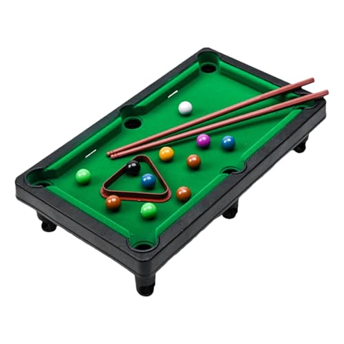 Tischpool – Billardtisch Für Kinder | Miní-Billardtisch Mit Pool | 30,5x17,5x7cm Billardtisch Für Kinder | Billardtisch-Spielzeug Für Kinder, Spielzimmer, Bar, Partys, Familienabende, Und Mädc von Ziurmut