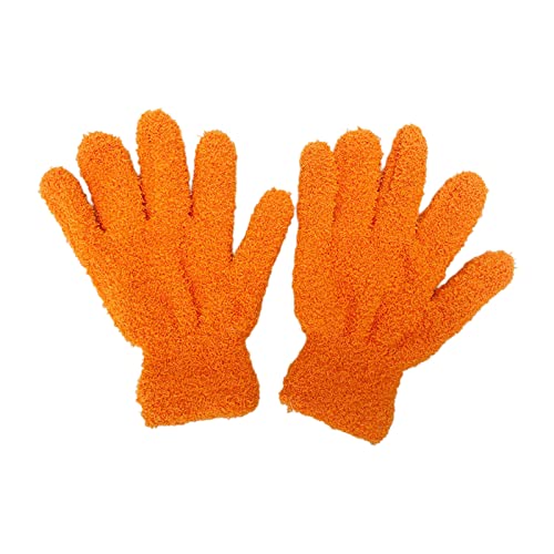 Zktfyshk Warme Handschuhe, Winterhandschuhe, winddicht, Vollfinger-Handschuhe, dick, Outdoor-Skihandschuhe, einfarbig von Zktfyshk