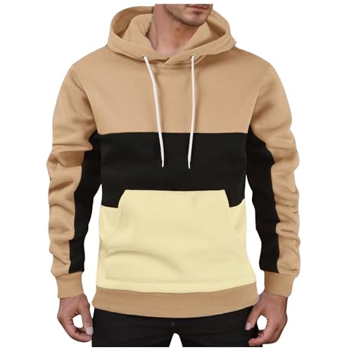 Herren Zweiteiler Jogginganzug Freizeitanzug Herren Sportbekleidung Kordelzug Casual Sweatshirt Freizeit Sport Laufanzug Kapuzenpulli Trainings-Anzug Sweatshirt von Znifnisy