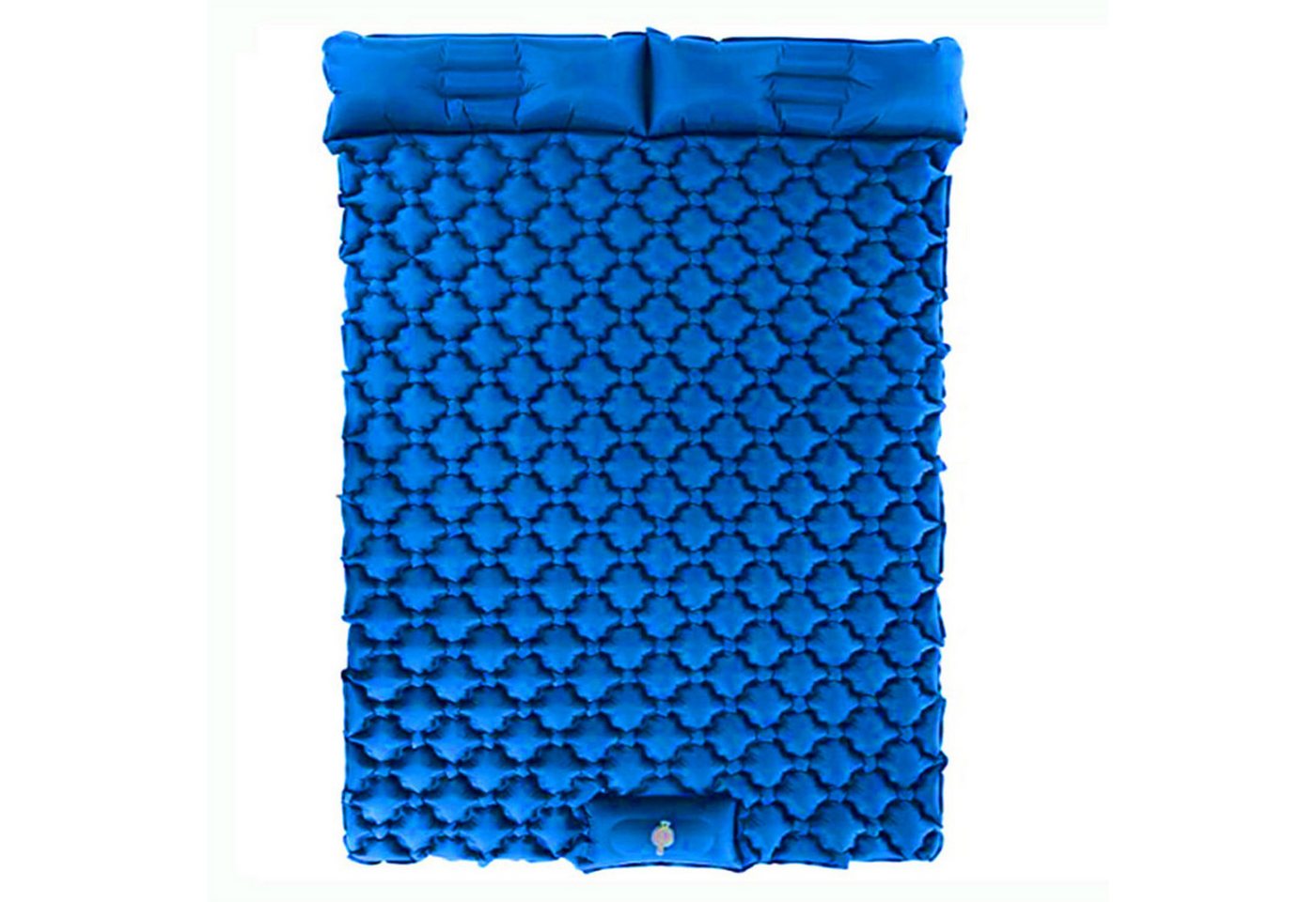 Zoclack Isomatte Selbstaufblasende Outdoor Camping Wasserdicht Schlafmatte 2 Personen, mit Kissen und Fußpresse Pumpe von Zoclack