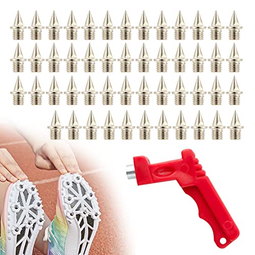 ZoeTekway 50 Stück 6 mm Spike-Nägel - Leichtathletik-Spikes Ersatz-Spikes für Schuhe mit Spike-Schlüssel, stabile Langlauf-Spikes für Springen, Laufen, Wandern, Kunststoff, Laufsteg ZoeTekway 50 Stück 6 mm Spike-Nägel - Leichtathletik-Spikes Ersatz-Spikes für Schuhe mit Spike-Schlüssel, stabile Langlauf-Spikes für Springen, Laufen, Wandern, Kunststoff, Laufsteg von ZoeTekway