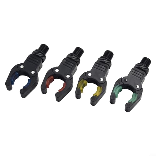 4Pcs Karpfen Angeln Rutenhalter Angelrute Halter Kopfstütze Kopf Tackle Greifer Für Festen Griff (Schwarz) von Zoegneer