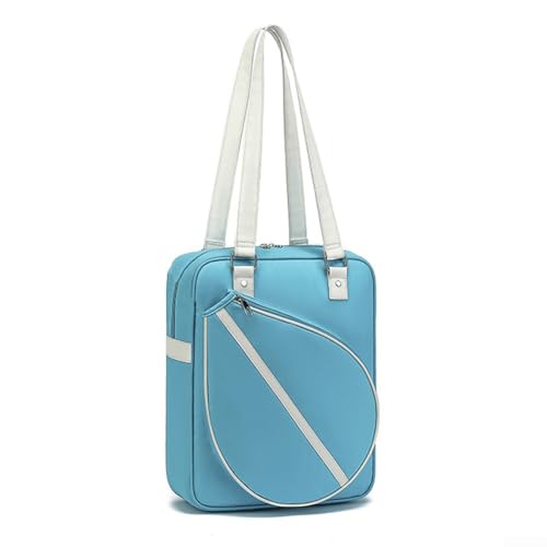 Zoegneer Badmintonschläger-Tasche, wasserdicht, für 1–2 Badmintonschläger, 30 x 39 x 11 cm, Blau von Zoegneer