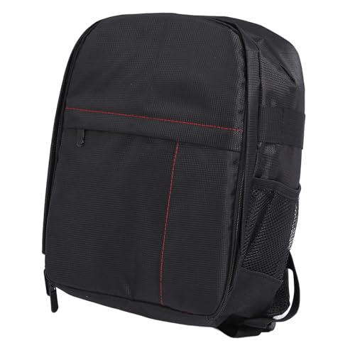 Zoeyilan Kamerarucksack, DSLR SLR Wasserdichter Kamerataschenrucksack, Diebstahlsicherer Fotorucksack mit 13-Zoll-Laptopfach, für Stativhalter, Fotorucksack,Schwarz von Zoeyilan