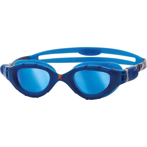 Zoggs Predator Flex Titanium-Regular Fit Schwimmbrille für Erwachsene, Blue/Blue/Mirrored Blue, Einheitsgröße Zoggs Predator Flex Titanium-Regular Fit Schwimmbrille für Erwachsene, Blue/Blue/Mirrored Blue, Einheitsgröße von Zoggs