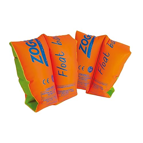 Zoggs Kid's Float Bands, Schwimmflügel für Kinder, Orange, 1-3 Jahre, 11-18 kg von Zoggs