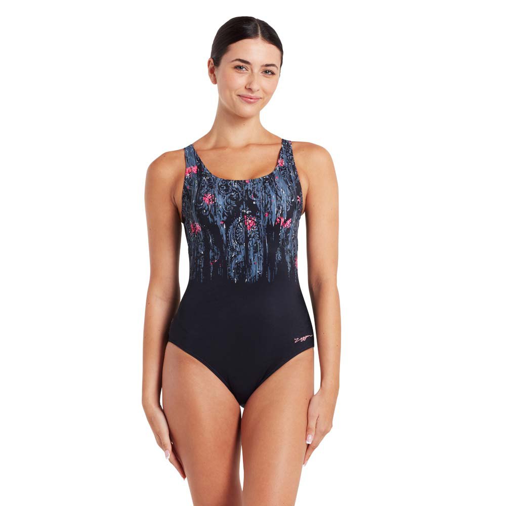 Zoggs Adjustable Scoopback Swimsuit Blau M Frau Zoggs Adjustable Scoopback Swimsuit Blau M Frau von Zoggs