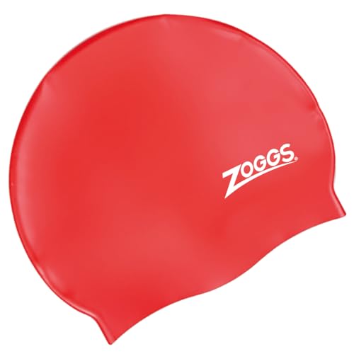 Zoggs Badekappe Silicone Cap, Red, onesize, 300774 Zoggs Badekappe Silicone Cap, Red, onesize, 300774 von Zoggs