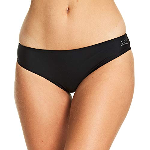 Zoggs Damen Tahiti Brief Bikini-Unterteile, Schwarz, 42-Inch/Size 18 von Zoggs