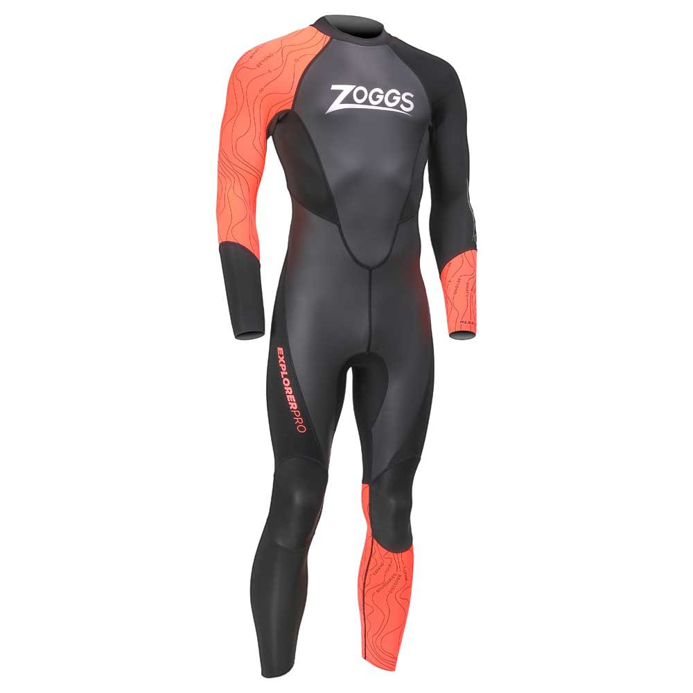 Zoggs Explorer Pro Long Sleeve Neoprene Wetsuit Schwarz L von Zoggs