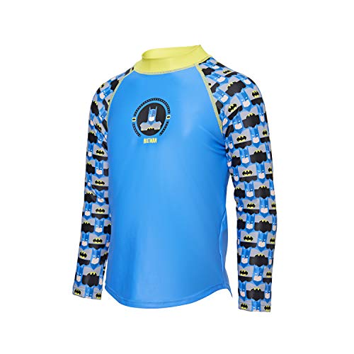 Zoggs Jungen Langarmshirt Batman mit UV-Schutz L Blau/Mehrfarbig Zoggs Jungen Langarmshirt Batman mit UV-Schutz L Blau/Mehrfarbig von Zoggs