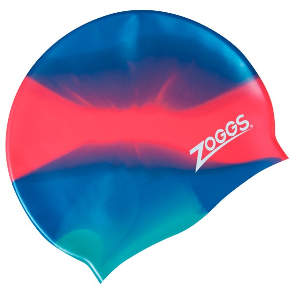 Zoggs - Kid's Silicone Cap Multi Colour - Badekappe blau/rot Zoggs - Kid's Silicone Cap Multi Colour - Badekappe blau/rot von Zoggs