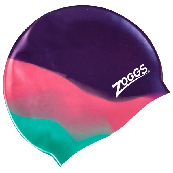 Zoggs - Kid's Silicone Cap Multi Colour - Badekappe lila/ aqua von Zoggs