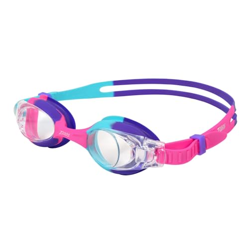 Zoggs Unisex-Baby Little Bondi Schwimmbrillen, Aqua/Purple/Clear, Einheitsgröße von Zoggs