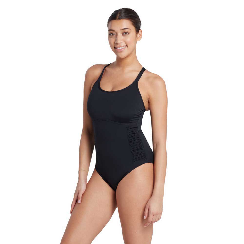 Zoggs Multiway 1 Piece Ecolast+ Swimsuit Schwarz 4XL Frau von Zoggs