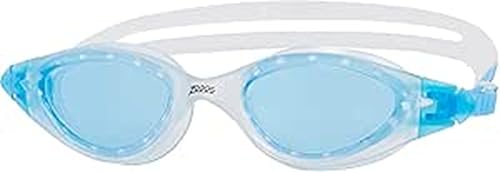 Zoggs Panorama Schwimmbrille Herren Damen mit Getönten Gläsern – Antibeschlag, UV-Schutz, Schnellverstellband, Schwimmbrille für Erwachsene mit Breitem Sichtfeld - Transparent/Blau/Blautönung Zoggs Panorama Schwimmbrille Herren Damen mit Getönten Gläsern – Antibeschlag, UV-Schutz, Schnellverstellband, Schwimmbrille für Erwachsene mit Breitem Sichtfeld - Transparent/Blau/Blautönung von Zoggs