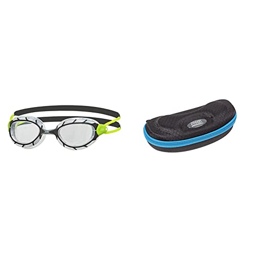 Zoggs Predator Black Green/Smoke Regular Fit Elite Goggle Case Zoggs Predator Black Green/Smoke Regular Fit Elite Goggle Case von Zoggs